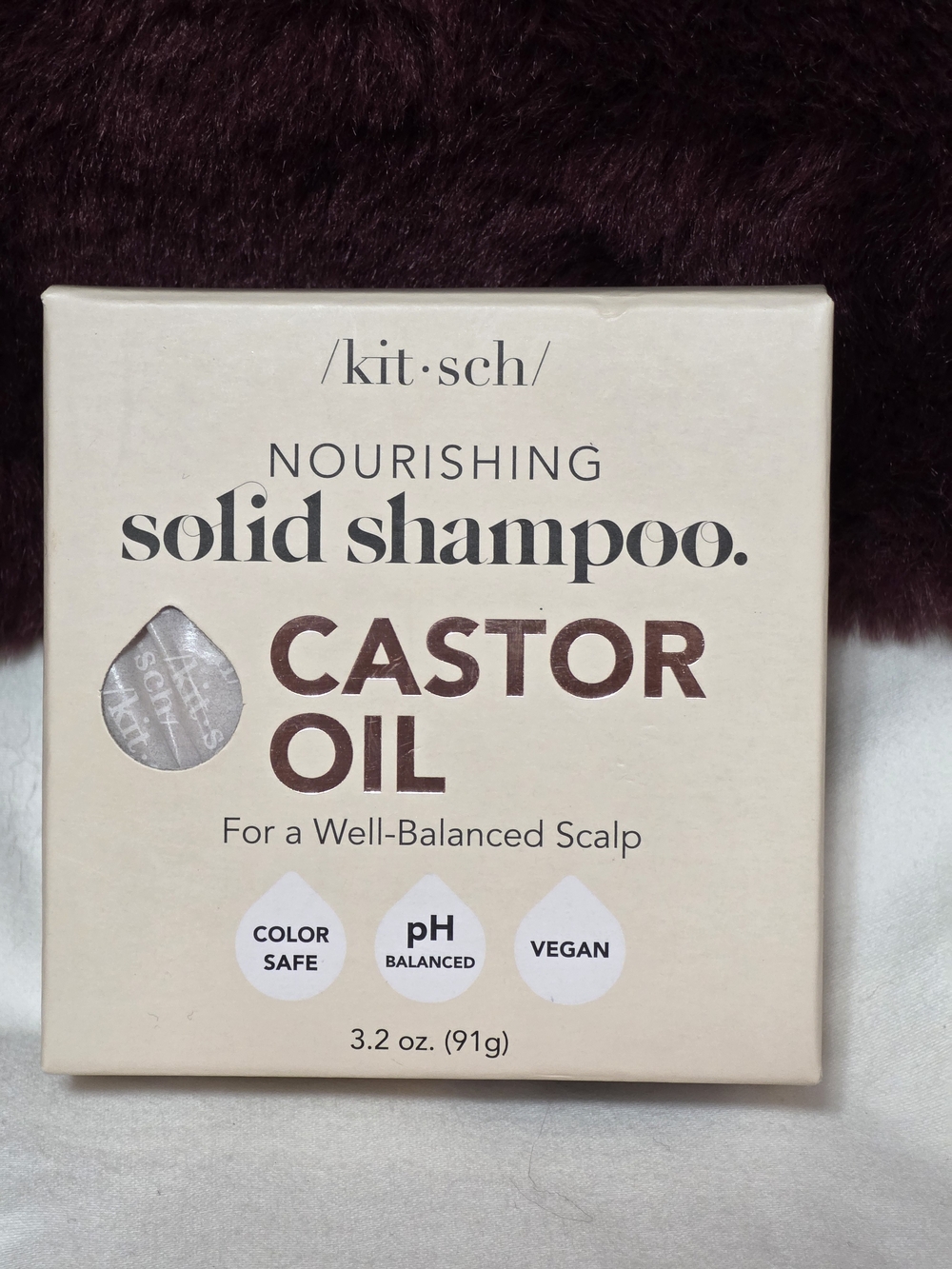 Kitsch Nourishing Solid Shampoo - Castor Oil